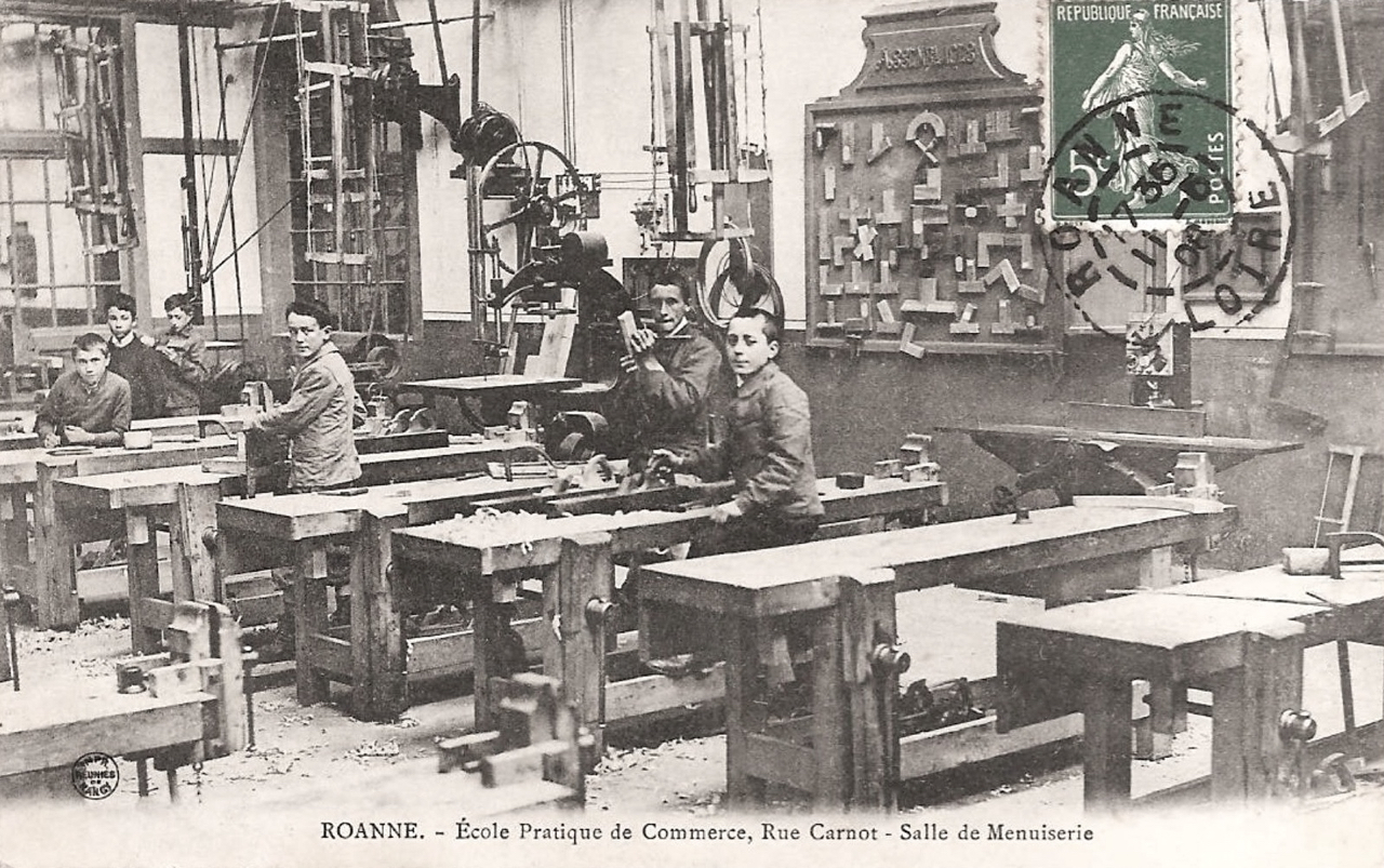 Ecole pratique, Roanne, début XXe siècle